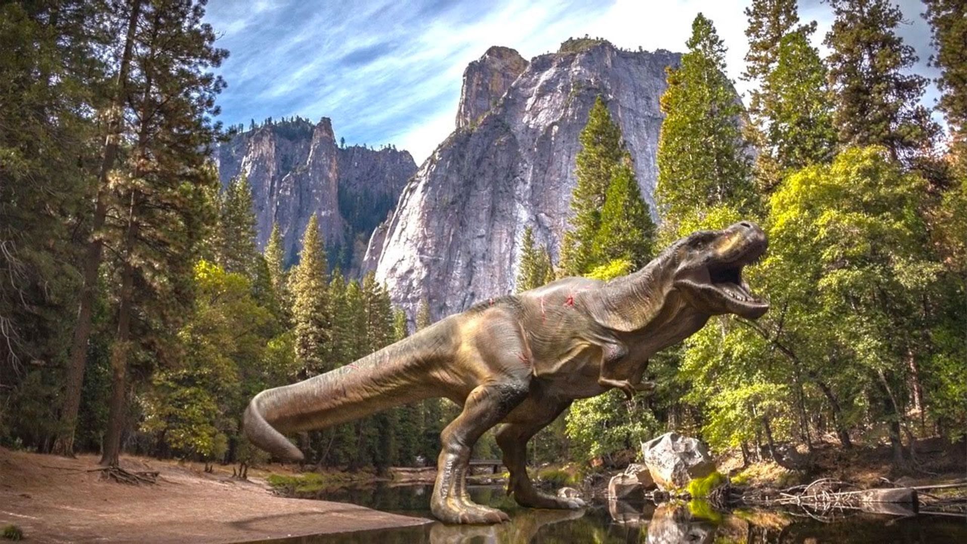 TRex lookDev and lighting with Maya and Arnold